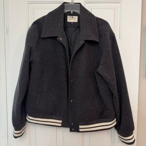 Universal Thread Charcoal Bomber Jacket Woman’s